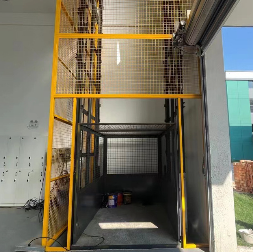 长春导轨式升降机助力物流园破解运输难题